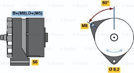 BOSCH 0 120 489 362 - Alternatore www.autoricambit.com