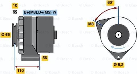 BOSCH 0 986 034 240 - Alternatore www.autoricambit.com