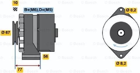 BOSCH 0 120 488 191 - Alternatore www.autoricambit.com