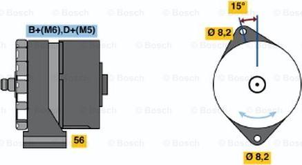 BOSCH 0 120 488 192 - Alternatore www.autoricambit.com