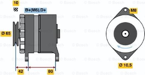 BOSCH 0 120 488 300 - Alternatore www.autoricambit.com