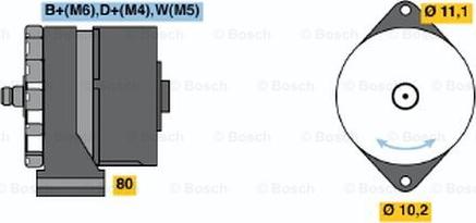 BOSCH 0 120 488 269 - Alternatore www.autoricambit.com