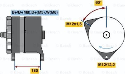 BOSCH 0 120 689 585 - Alternatore www.autoricambit.com