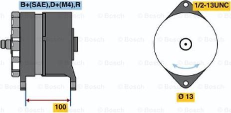 BOSCH 0 122 469 003 - Alternatore www.autoricambit.com