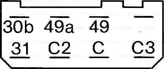 BOSCH 0 335 210 163 - Intermittenza di lampeggio www.autoricambit.com