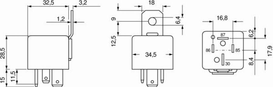 BOSCH 0332002192 - Relè multifunzione www.autoricambit.com