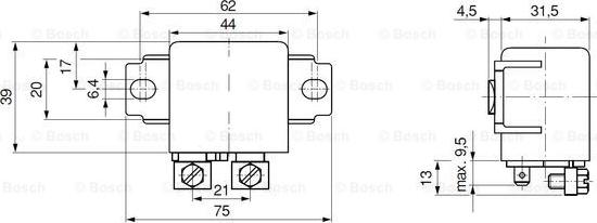 BOSCH 0 332 002 255 - Relè, Corrente di lavoro www.autoricambit.com