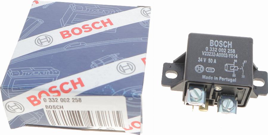 BOSCH 0 332 002 258 - Relè, Corrente di lavoro www.autoricambit.com