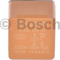 BOSCH 0 332 019 151 - Relè, Pompa carburante www.autoricambit.com