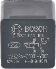 BOSCH 0 332 019 109 - Relè, Corrente di lavoro www.autoricambit.com