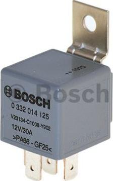 BOSCH 0 332 014 125 - Relè, Corrente di lavoro www.autoricambit.com