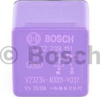 BOSCH 0 332 209 151 - Relè, Corrente di lavoro www.autoricambit.com