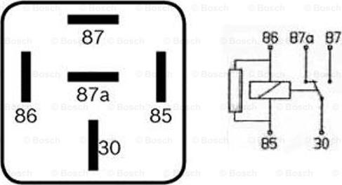 BOSCH 0 332 209 202 - Relè, Corrente di lavoro www.autoricambit.com