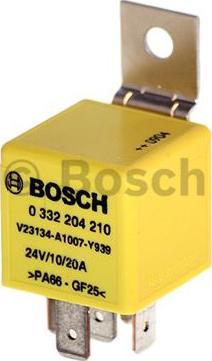 BOSCH 0 332 204 210 - Relè, Corrente di lavoro www.autoricambit.com