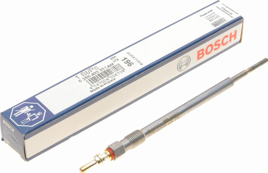 BOSCH 0 250 403 011 - Candeletta www.autoricambit.com