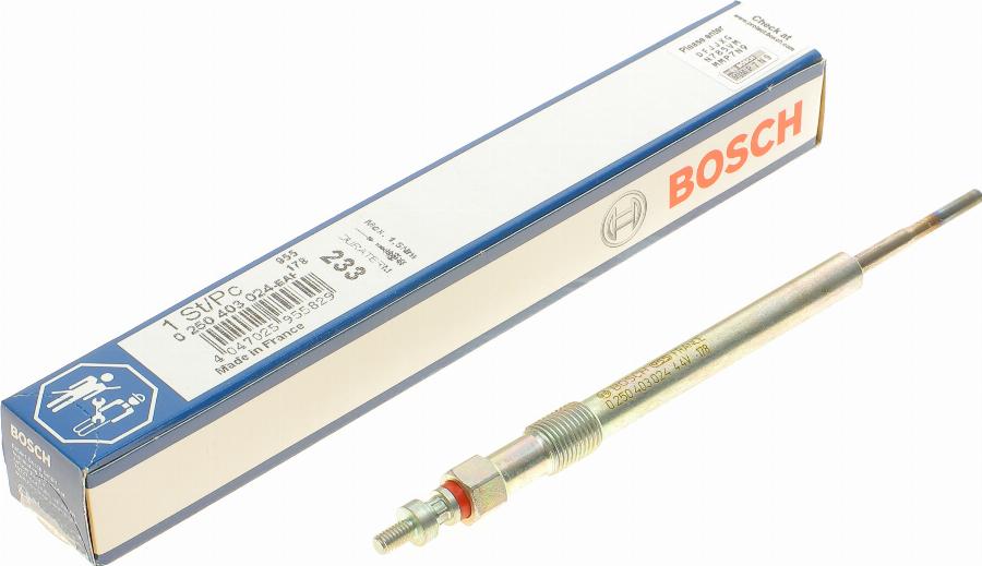 BOSCH 0 250 403 024 - Candeletta www.autoricambit.com