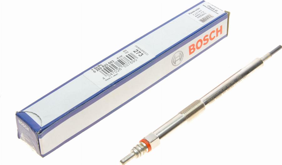 BOSCH 0 250 623 003 - Candeletta www.autoricambit.com