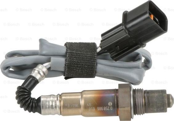 BOSCH 0 258 986 650 - Sonda lambda www.autoricambit.com