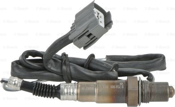 BOSCH 0 258 986 663 - Sonda lambda www.autoricambit.com