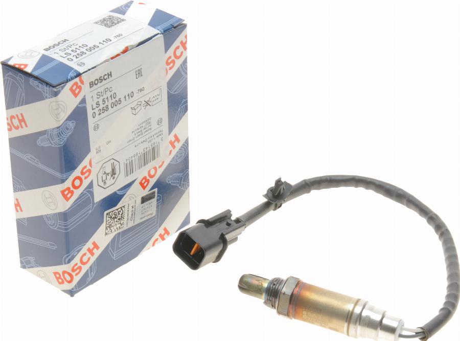 BOSCH 0 258 005 110 - Sonda lambda www.autoricambit.com