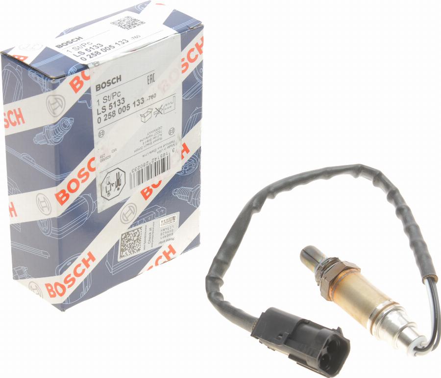 BOSCH 0 258 005 133 - Sonda lambda www.autoricambit.com