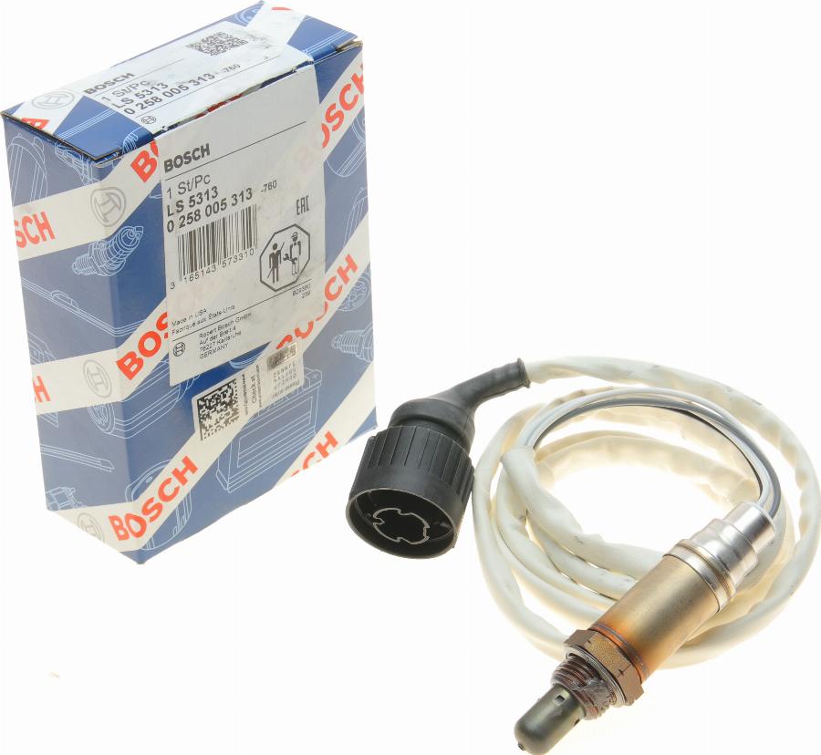 BOSCH 0 258 005 313 - Sonda lambda www.autoricambit.com