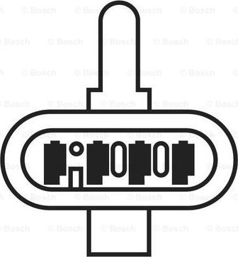 BOSCH 0 258 005 703 - Sonda lambda www.autoricambit.com