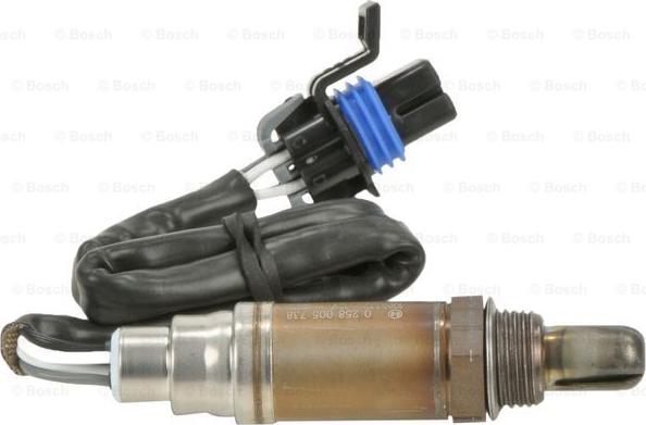 BOSCH 0 258 005 738 - Sonda lambda www.autoricambit.com