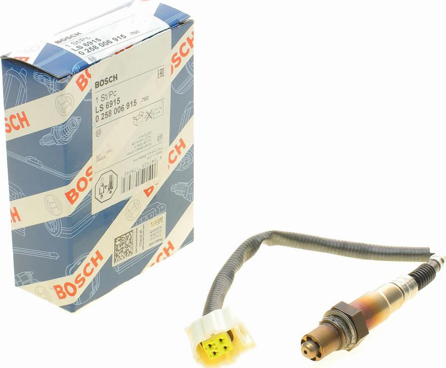 BOSCH 0 258 006 915 - Sonda lambda www.autoricambit.com