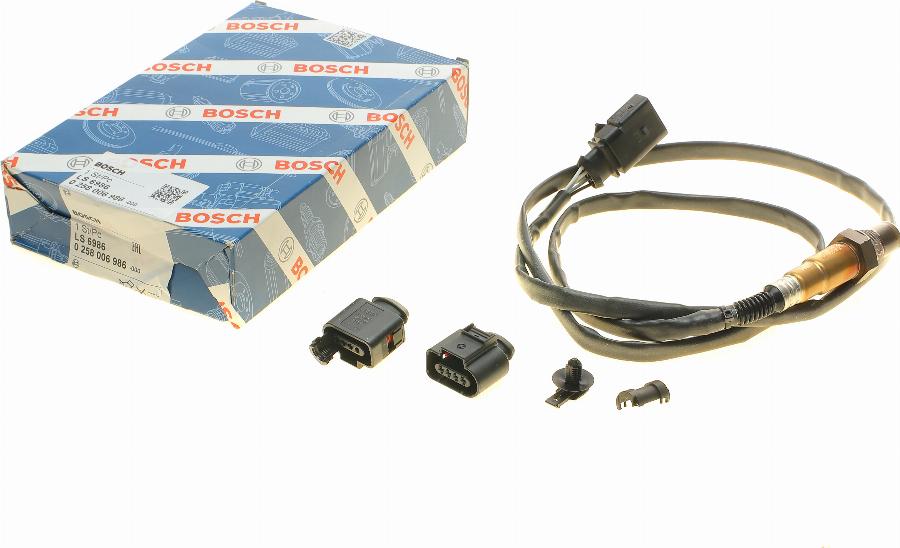 BOSCH 0 258 006 986 - Sonda lambda www.autoricambit.com