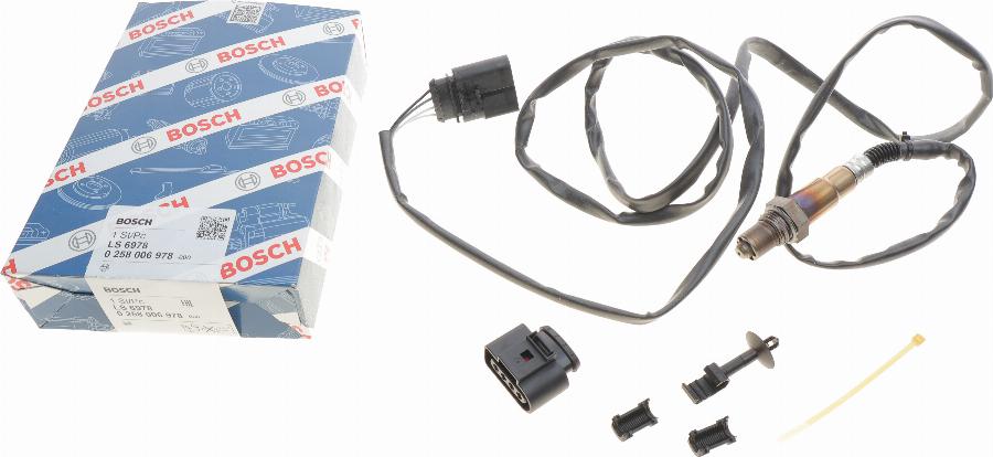 BOSCH 0 258 006 978 - Sonda lambda www.autoricambit.com