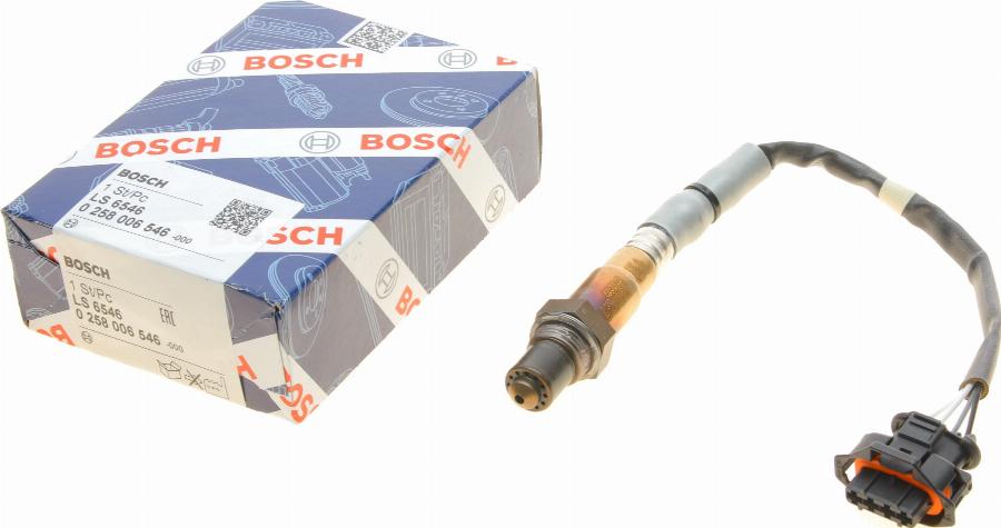 BOSCH 0 258 006 546 - Sonda lambda www.autoricambit.com