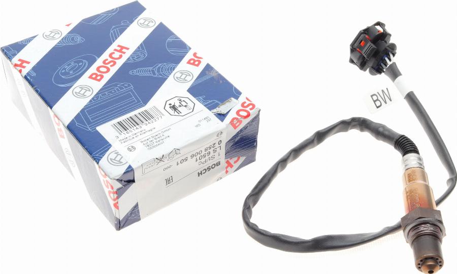 BOSCH 0 258 006 501 - Sonda lambda www.autoricambit.com