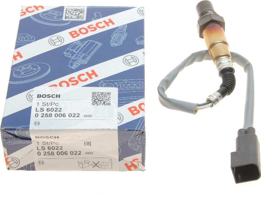 BOSCH 0 258 006 022 - Sonda lambda www.autoricambit.com