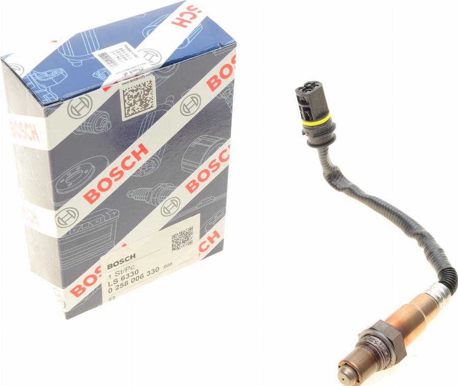 BOSCH 0 258 006 330 - Sonda lambda www.autoricambit.com