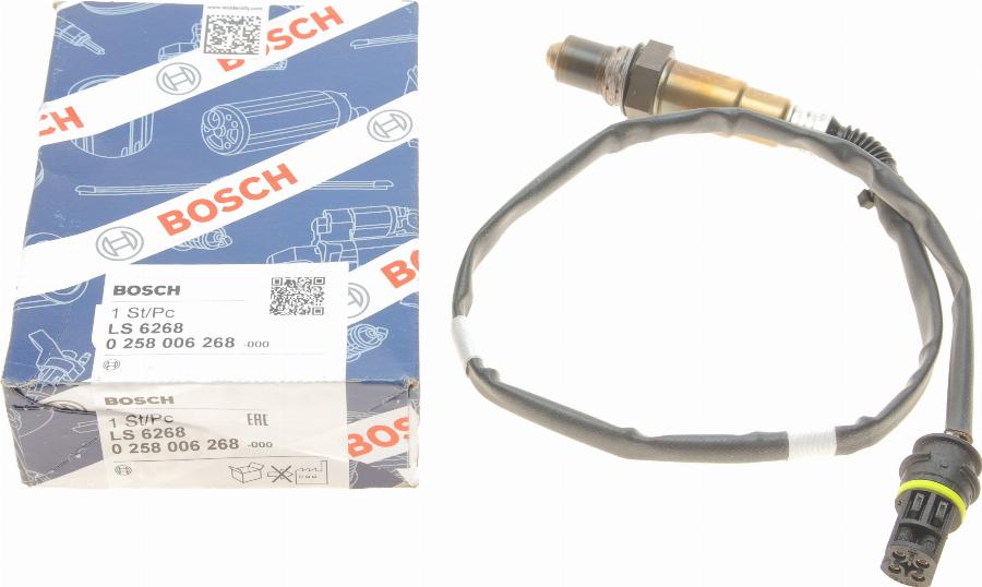 BOSCH 0 258 006 268 - Sonda lambda www.autoricambit.com