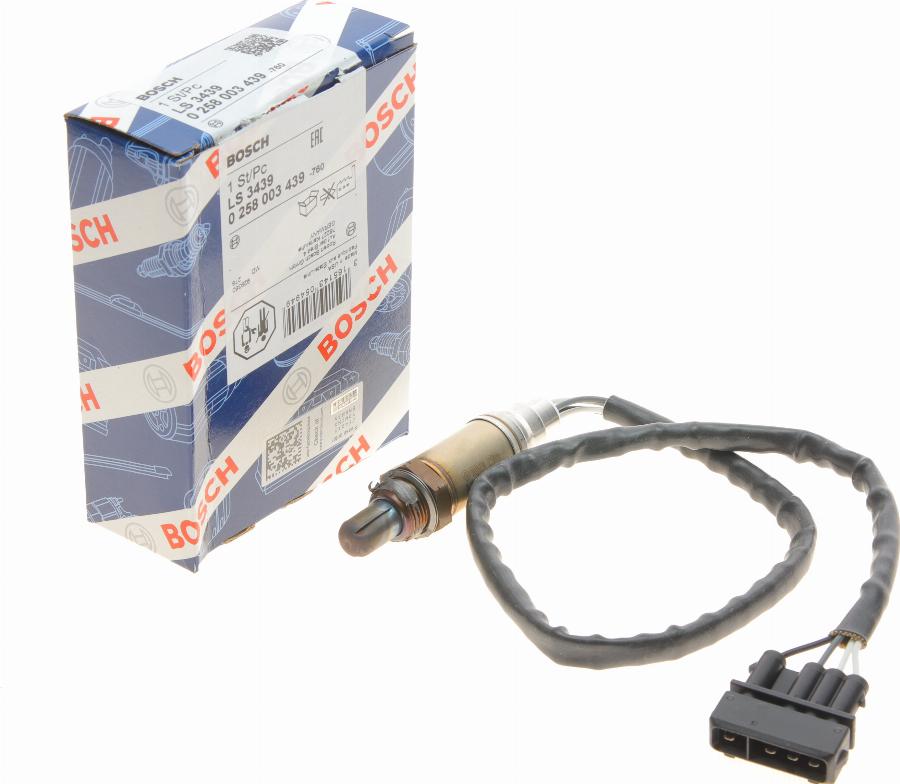 BOSCH 0 258 003 439 - Sonda lambda www.autoricambit.com