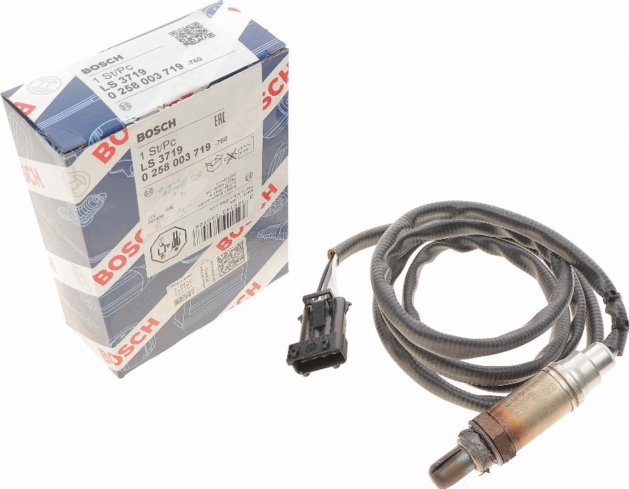 BOSCH 0 258 003 719 - Sonda lambda www.autoricambit.com