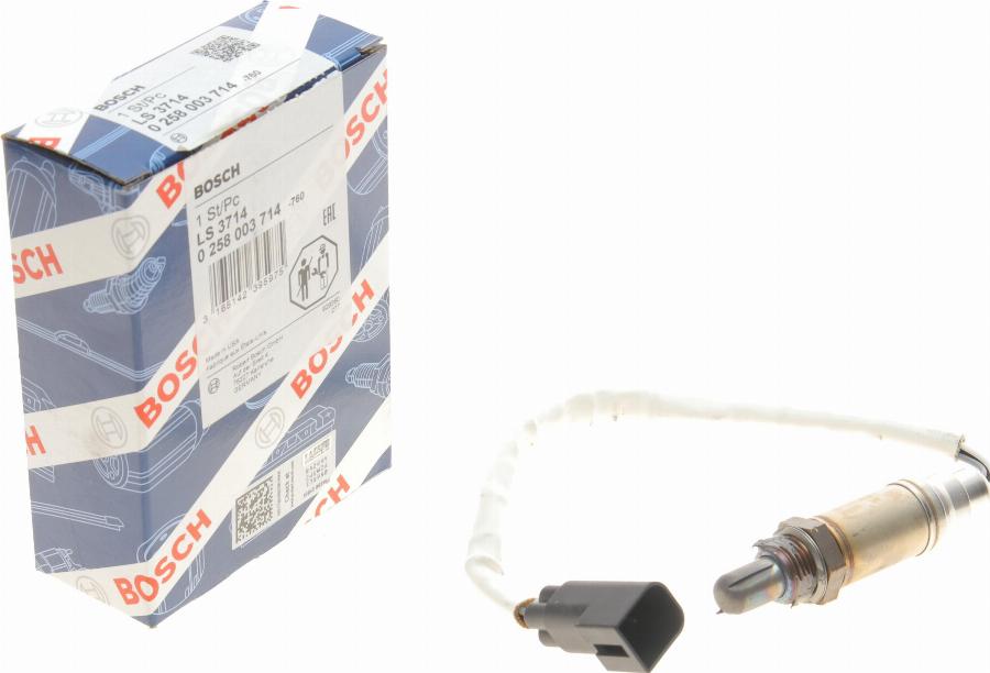 BOSCH 0 258 003 714 - Sonda lambda www.autoricambit.com