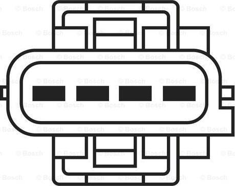 BOSCH 0 258 003 716 - Sonda lambda www.autoricambit.com