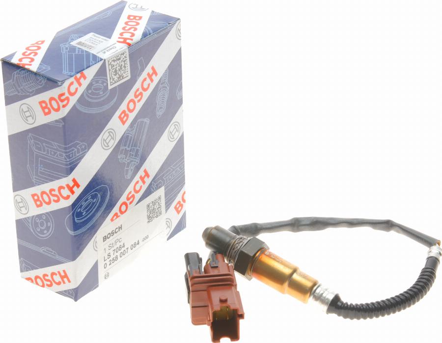 BOSCH 0 258 007 084 - Sonda lambda www.autoricambit.com