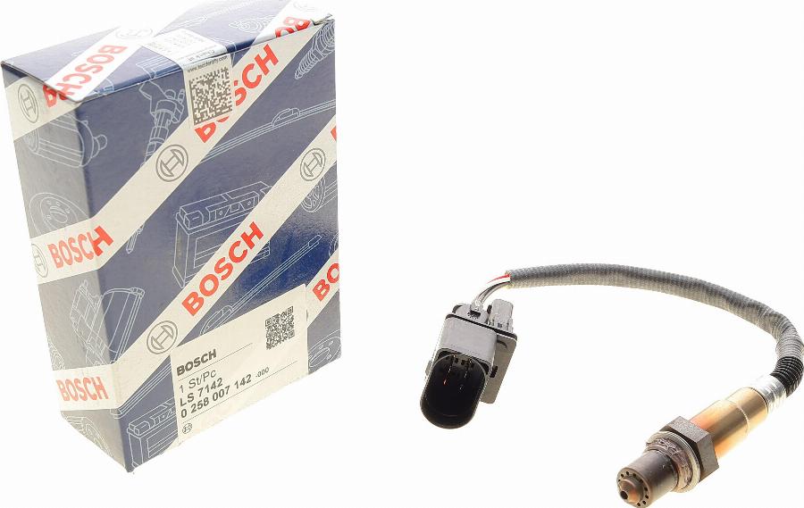 BOSCH 0 258 007 142 - Sonda lambda www.autoricambit.com