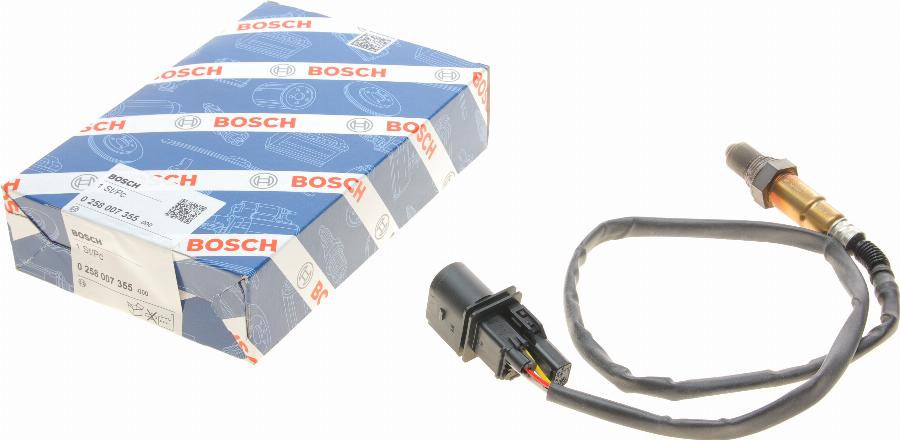 BOSCH 0 258 007 355 - Sonda lambda www.autoricambit.com