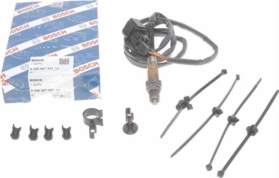 BOSCH 0 258 007 351 - Sonda lambda www.autoricambit.com