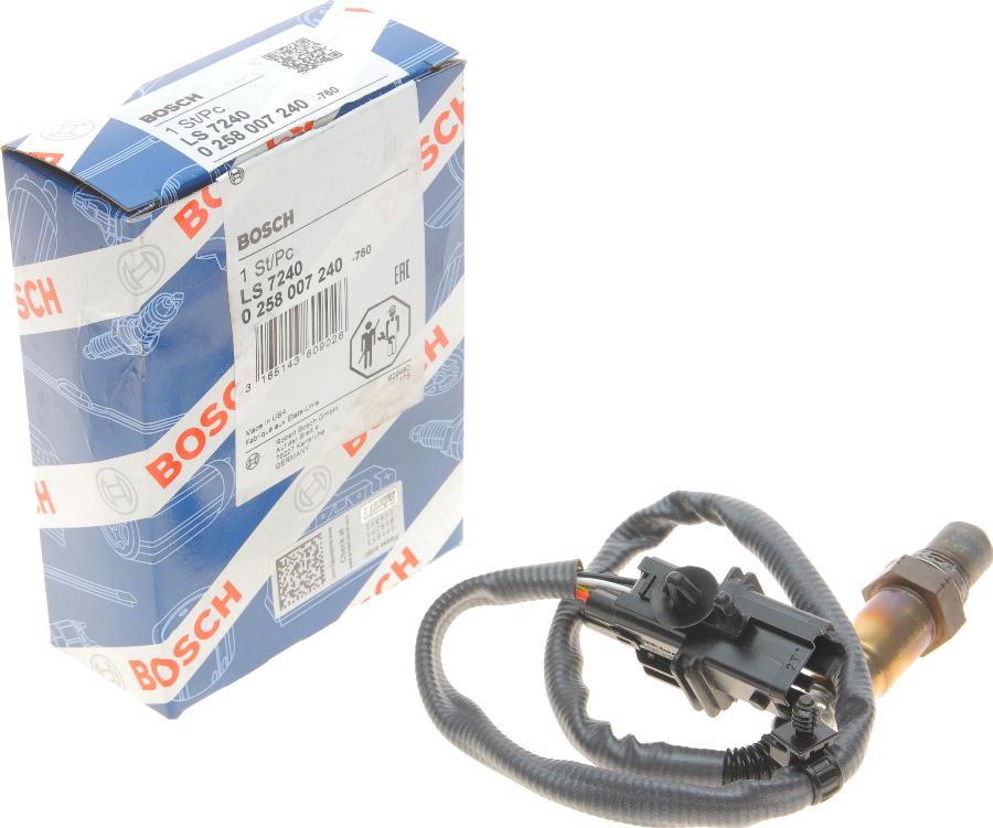 BOSCH 0 258 007 240 - Sonda lambda www.autoricambit.com