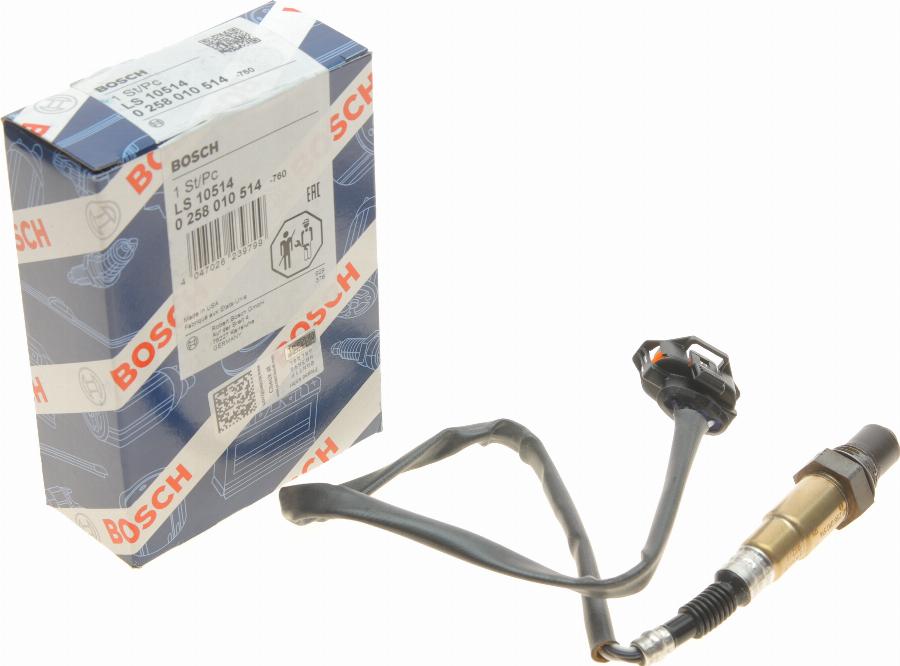 BOSCH 0 258 010 514 - Sonda lambda www.autoricambit.com