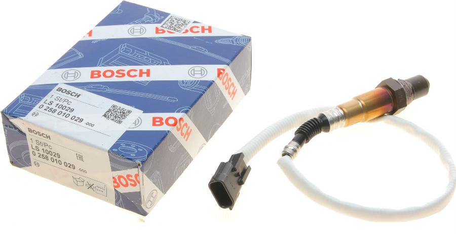 BOSCH 0 258 010 029 - Sonda lambda www.autoricambit.com