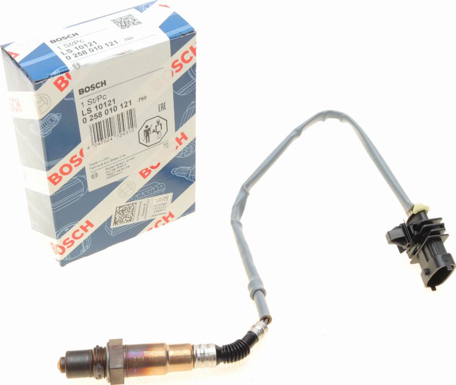 BOSCH 0 258 010 121 - Sonda lambda www.autoricambit.com