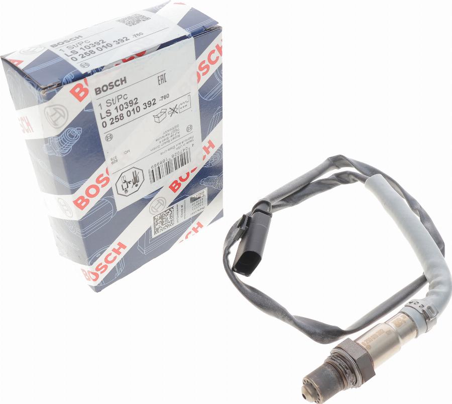 BOSCH 0 258 010 392 - Sonda lambda www.autoricambit.com