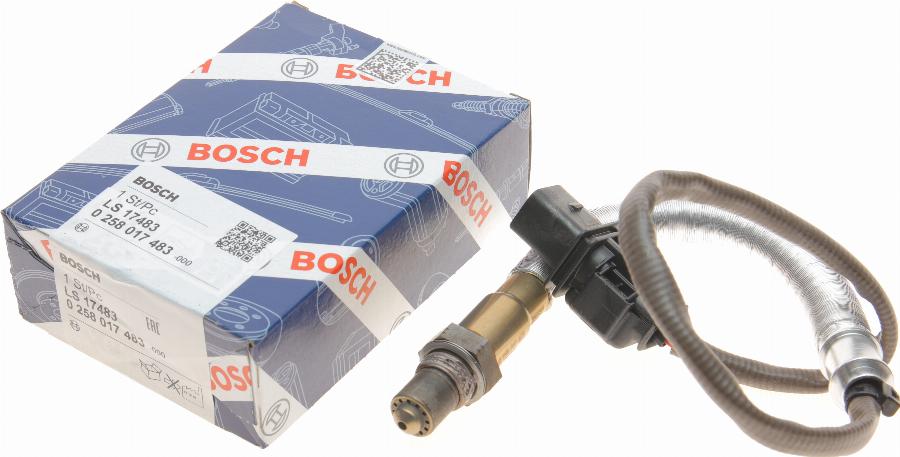 BOSCH 0 258 017 483 - Sonda lambda www.autoricambit.com